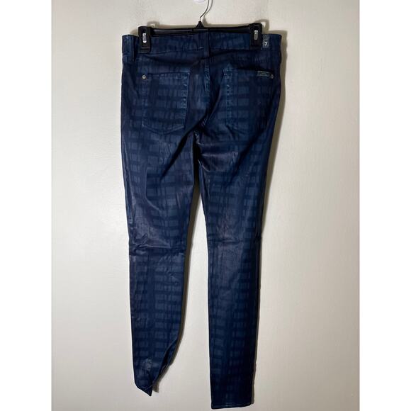 7 For All Mankind The Skinny Jeans Sz 30 - Picture 3 of 3